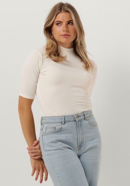 Gebroken wit MODSTRÖM Top KROWN T-SHIRT - large