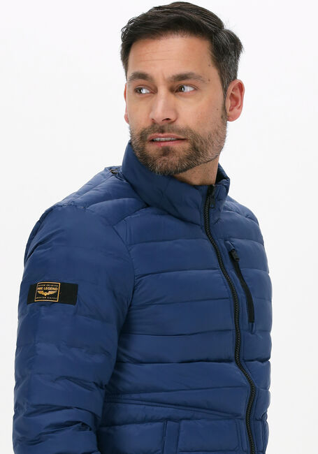 Blauwe PME LEGEND Gewatteerde jas SHORT JACKET SKYCONTROL MDL DENSYLON - large