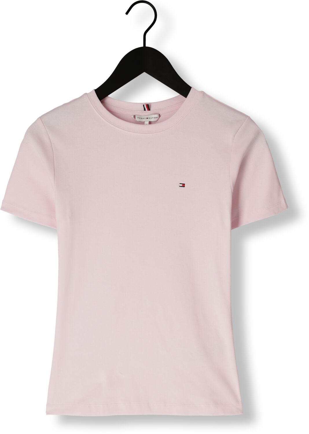 TOMMY HILFIGER Dames Tops & T-shirts Slim Cody C-nk Ss Lichtroze