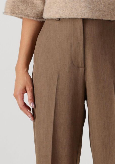 Bruine SECOND FEMALE Wijde broek NEEL CLASSIC TROUSERS - large