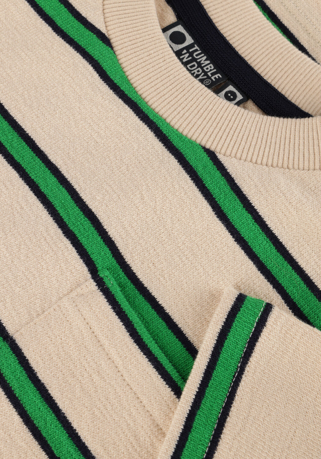 Groene TUMBLE 'N DRY T-shirt LA COTE - large