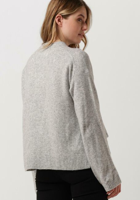 Grijze CALVIN KLEIN Trui FLUFFY WIDE OPEN SLEEVES SWEATER - large