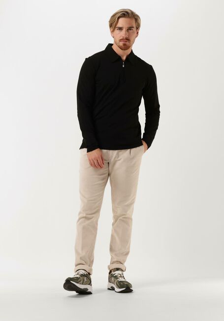 Zwarte TIGER OF SWEDEN Polo LARON LS - large