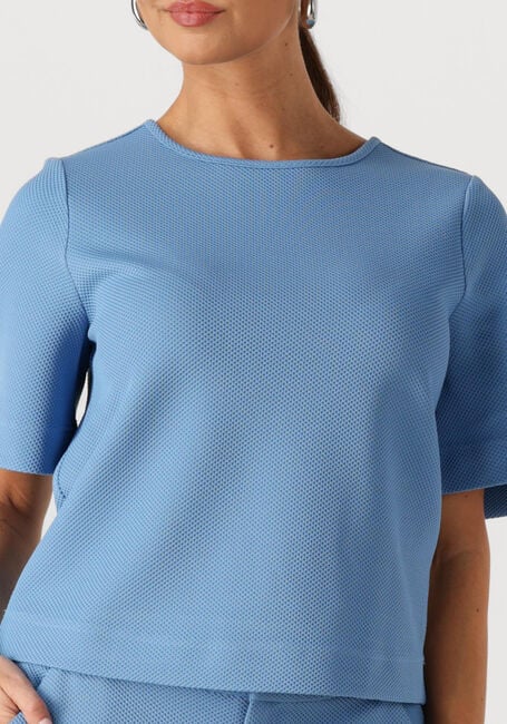 Blauwe POM AMSTERDAM Tops & T-shirts TOP MEG SMASHING BLUE - large