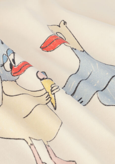 Gebroken wit WANDER & WONDER T-shirt GELATO PER TE TEE - large