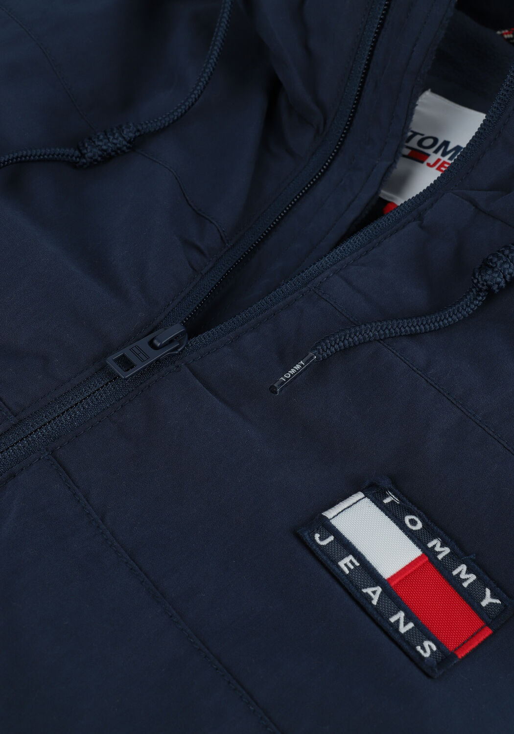 Blauwe TOMMY JEANS Jack TJM FLEECE LINED SHELL JACKET - large