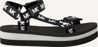 Zwarte MICHAEL KORS KIDS Platte sandalen ZIA-VELOCITY CELEB - medium
