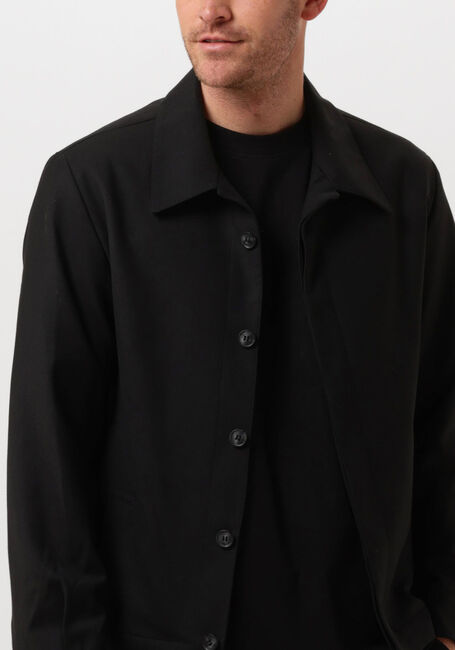 Zwarte SELECTED HOMME Overshirt SLH-KENT WOOL HYBRID BLZ - large