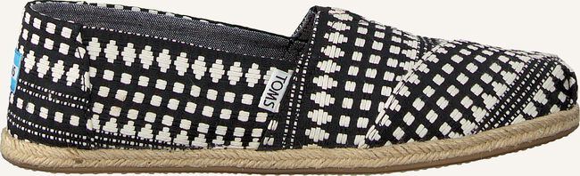 Zwarte TOMS Espadrilles CLASSIC ALPARGATA WM Zwarte TOMS Espadrilles CLASSIC ALPARGATA WM - large
