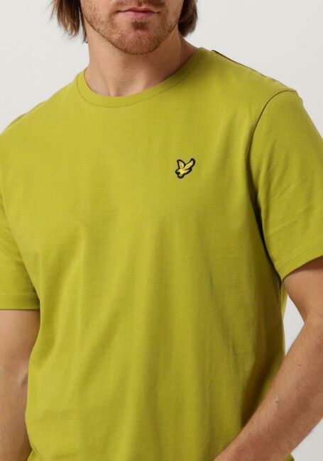 Groene LYLE & SCOTT T-shirt PLAIN T-SHIRT - large