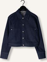 Blauwe VANILIA Spijkerjas RINSED DENIM JACKET Blauwe VANILIA Spijkerjas RINSED DENIM JACKET - medium