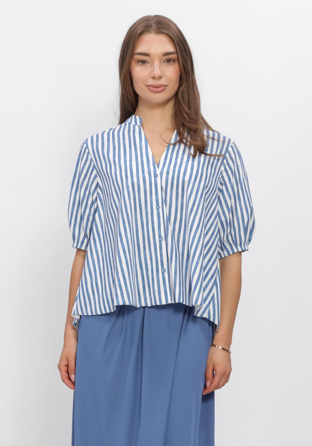 Blauwe JAPAN TKY Blouses BILLY DESSIN - large