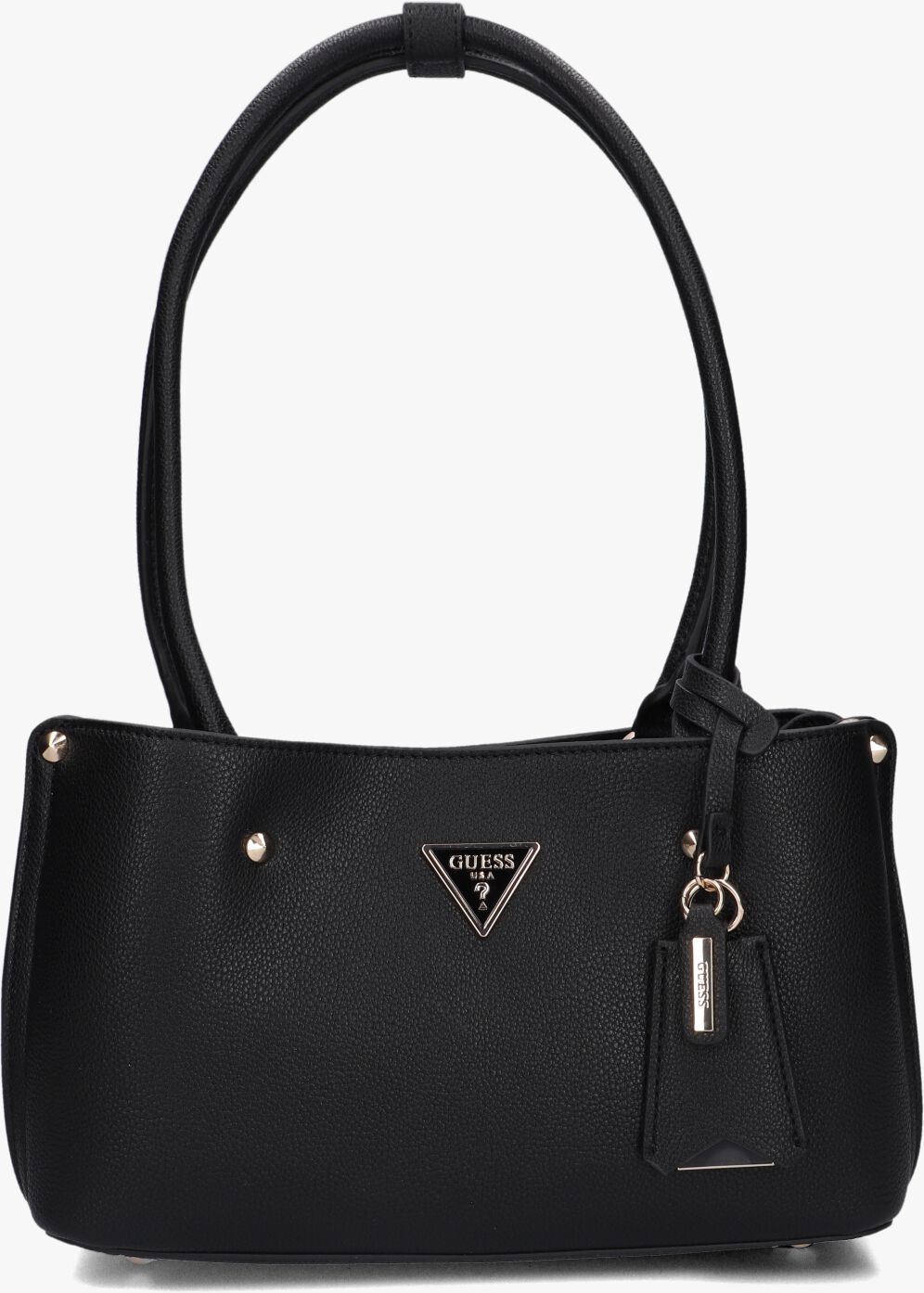 Guess MERIDIAN SATCHEL - Borsa a mano - black/nero