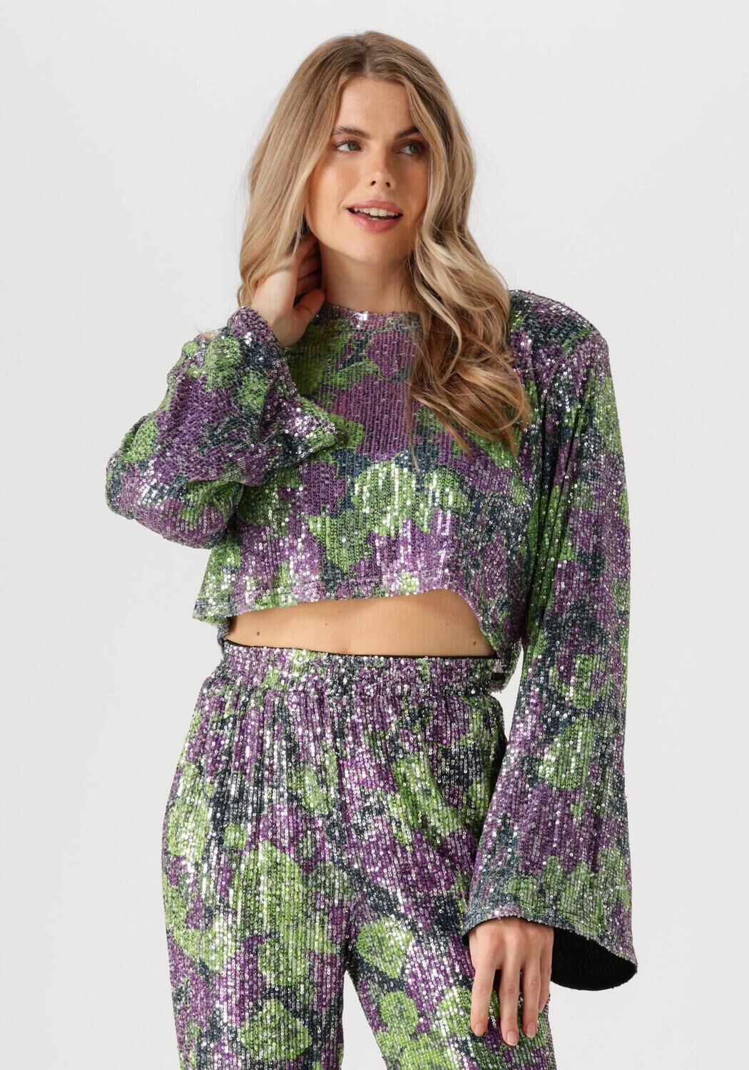 Refined Department Paarse Carina Top voor Vrouwen Purple Dames