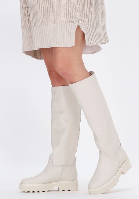 Witte NUBIKK Hoge laarzen FARA ZIP Witte NUBIKK Hoge laarzen FARA ZIP - large