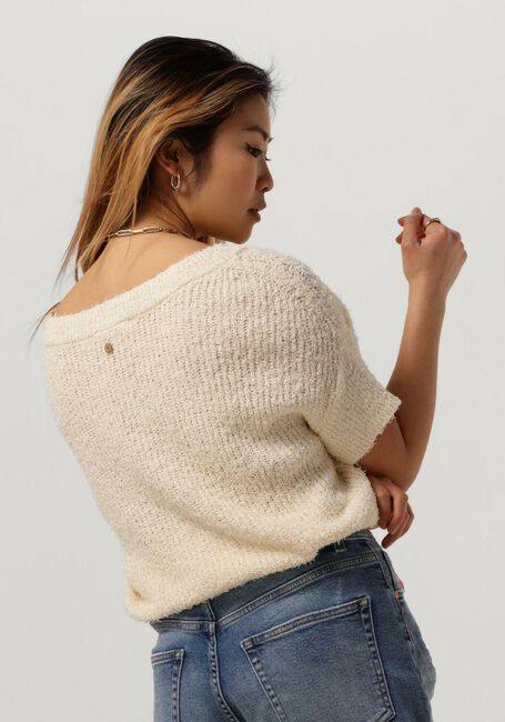 Gebroken wit CIRCLE OF TRUST T-shirt CINTHIA KNIT - large