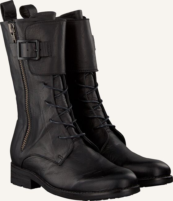 Zwarte BLACKSTONE Veterboots QL11 Zwarte BLACKSTONE Veterboots QL11 - large