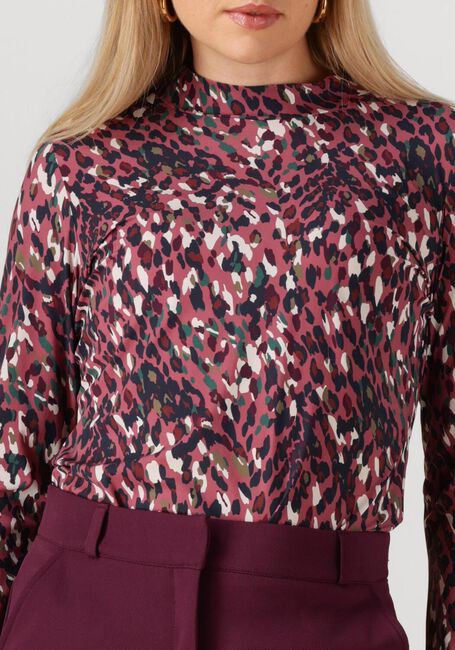 Bordeaux STUDIO ANNELOES Top Faith leopard top - large