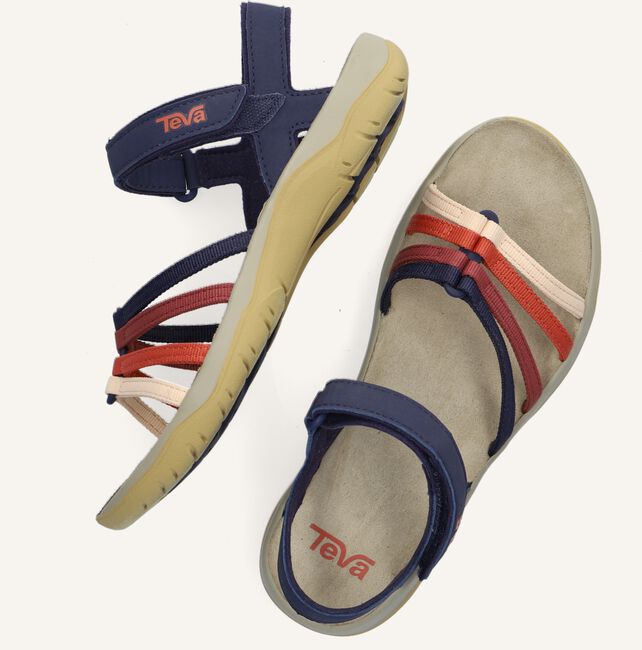 Blauwe TEVA Platte sandalen W ELZADA SANDAL Blauwe TEVA Platte sandalen W ELZADA SANDAL - large