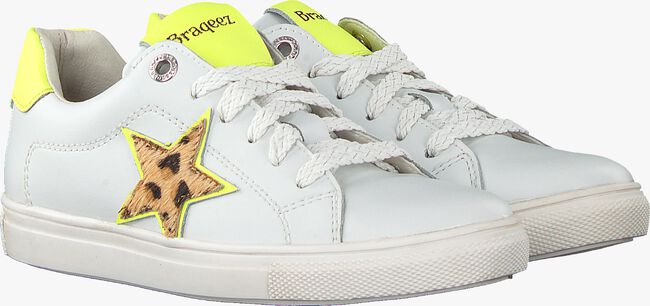 Witte BRAQEEZ Lage sneakers LEIGH LOUWIES - large
