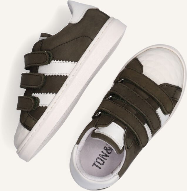 Groene TON & TON Lage sneakers E1835-212 Groene TON & TON Lage sneakers E1835-212 - large