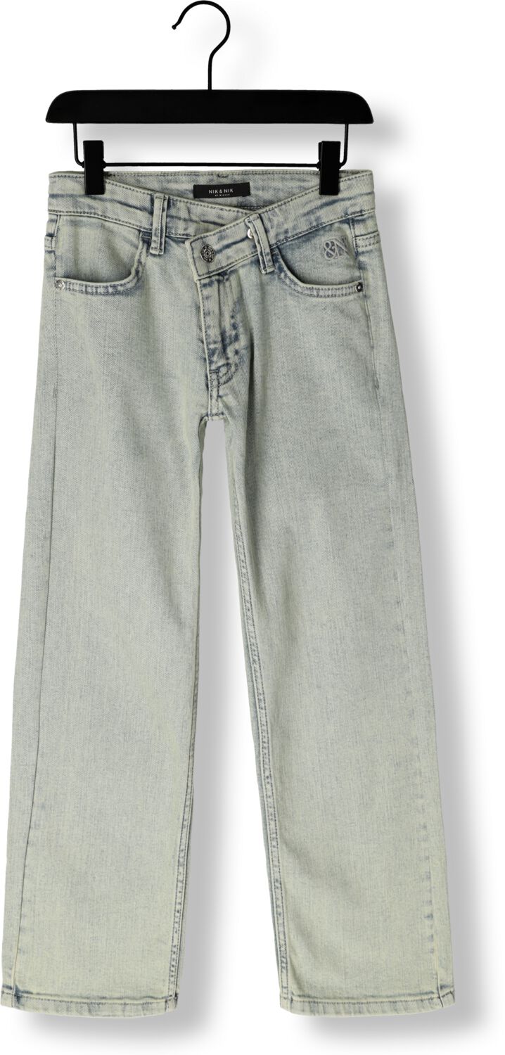 NIK & NIK Meisjes Jeans Fenna Denim Pants Blauw