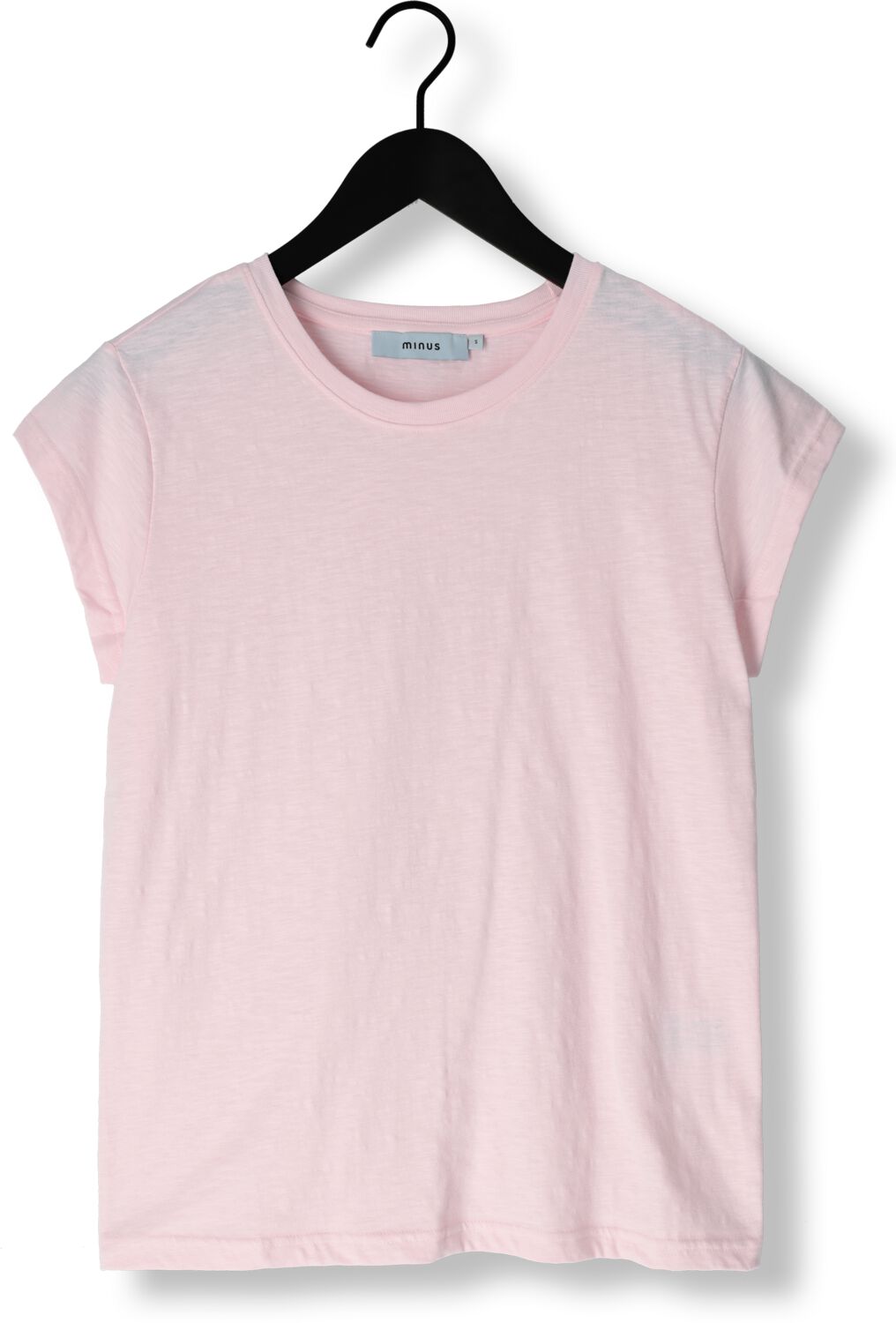 MINUS Dames Tops & T-shirts Leti Tee Lichtroze