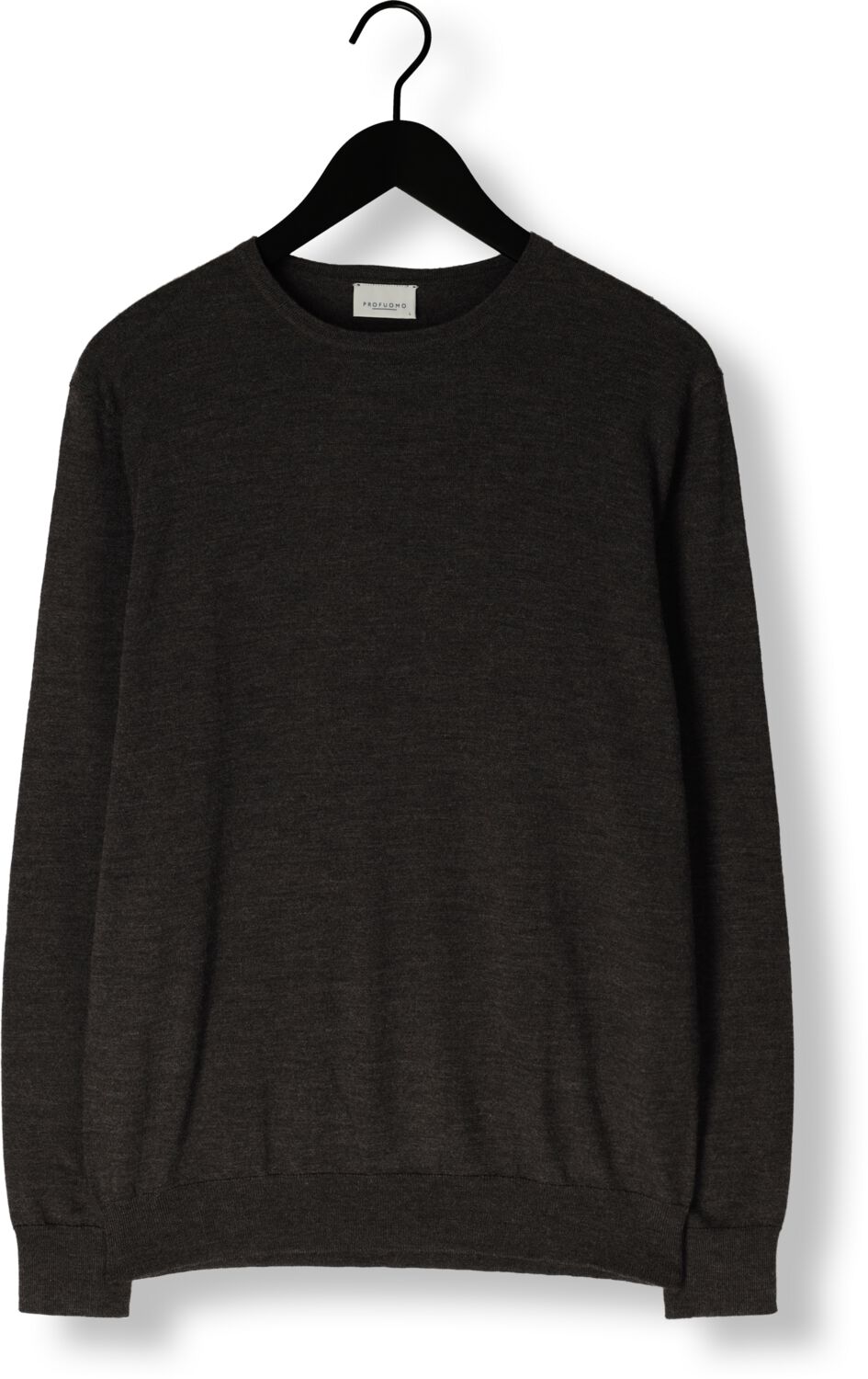 PROFUOMO Heren Truien & Vesten Pullover Crewneck Bruin
