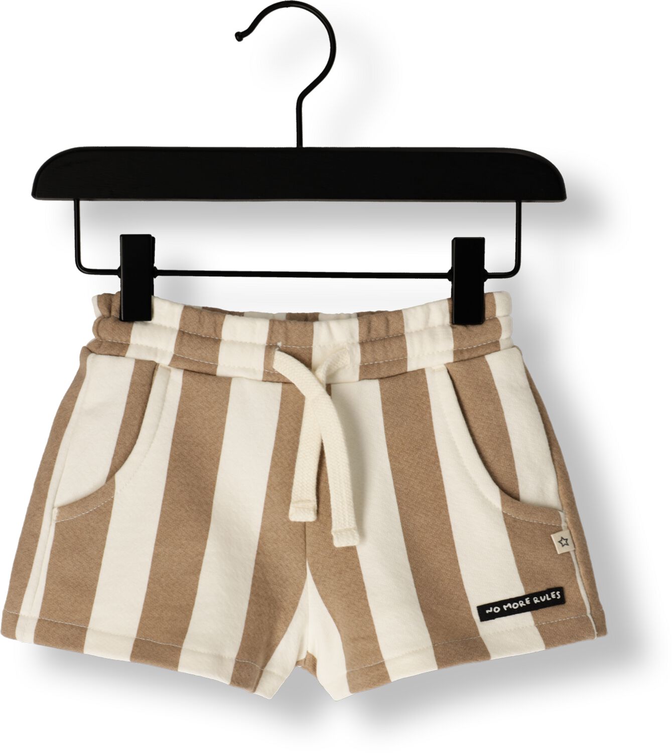 YOUR WISHES Jongens Broeken Bold Stripes Relaxed Shorts Wit