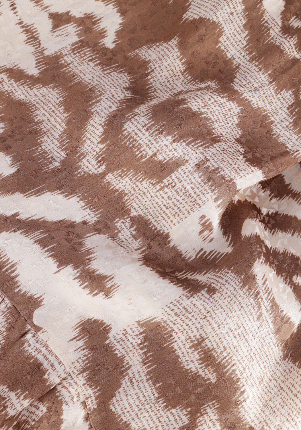 Taupe SECOND FEMALE Maxi jurk BIRCH DRESS - large