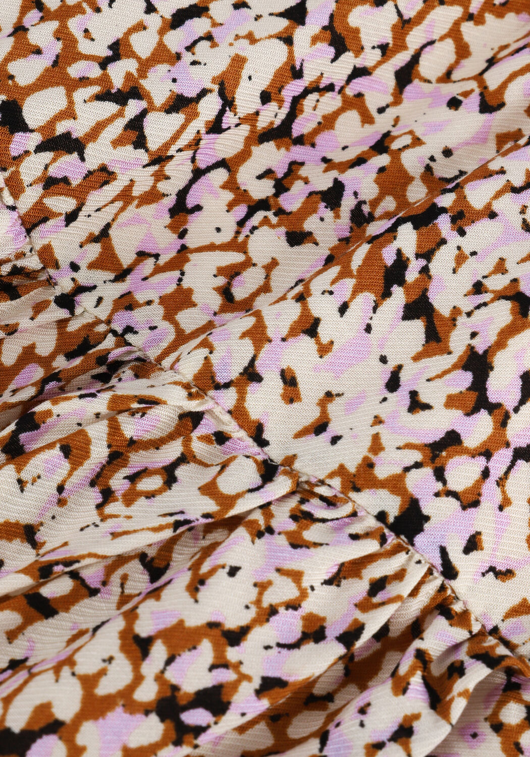 Bruine SECOND FEMALE Minirok LOTUS MINI SKIRT - large