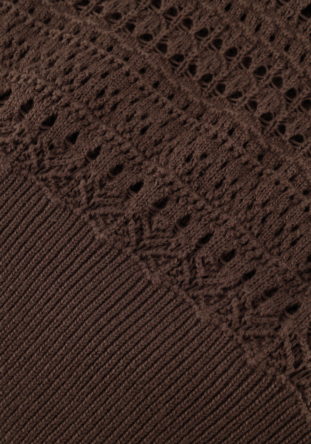 Bruine NOTRE-V Trui NV-HEIDA - large