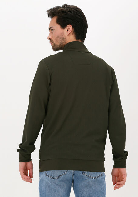 Groene CRUYFF Vest SANTIAGO TRACK TOP - TEXTURED POL - large