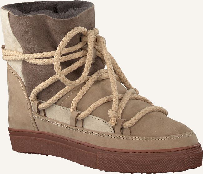 Beige INUIKII Enkelboots PATCHWORK Beige INUIKII Enkelboots PATCHWORK - large