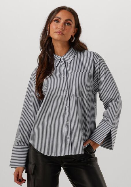 Blauwe MODSTRÖM Blouses LAINEYMD SHIRT - large
