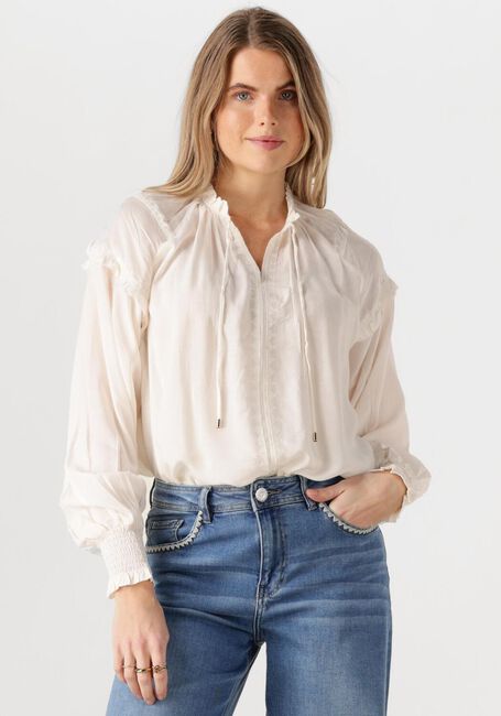 Gebroken wit MOS MOSH Blouses MMMARB SANSA EMB BLOUSE - large