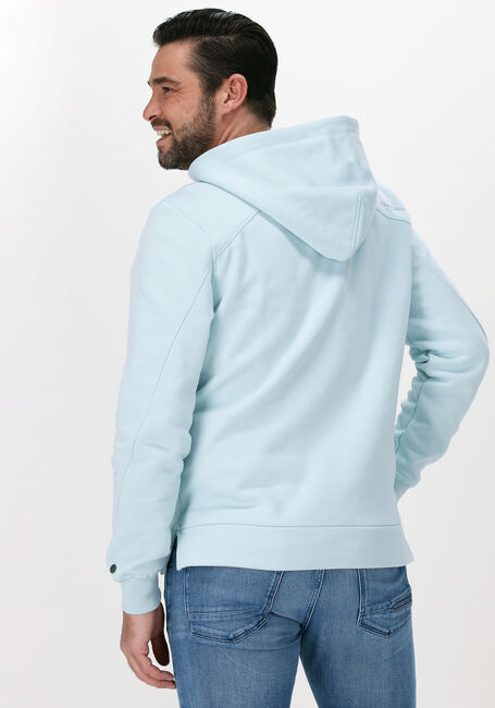 Mint CAST IRON Sweater HOODED RELAXED FIT PEP SWEAT COTTON BLEND - large