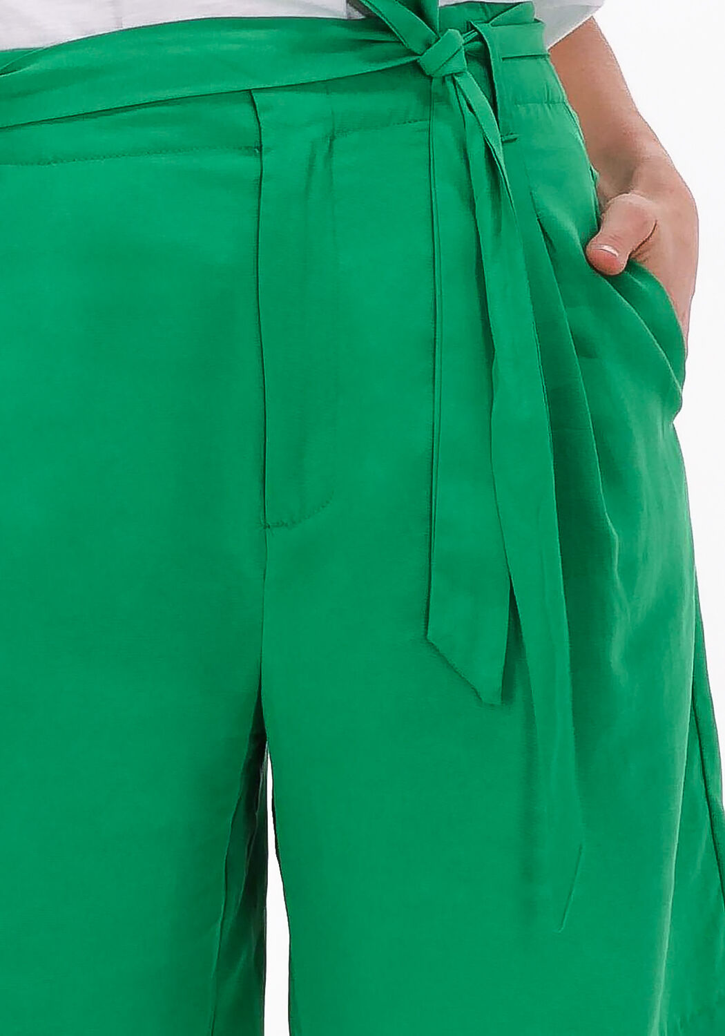MY ESSENTIAL WARDROBE Dames Broeken Kamma Vala High Shorts Groen