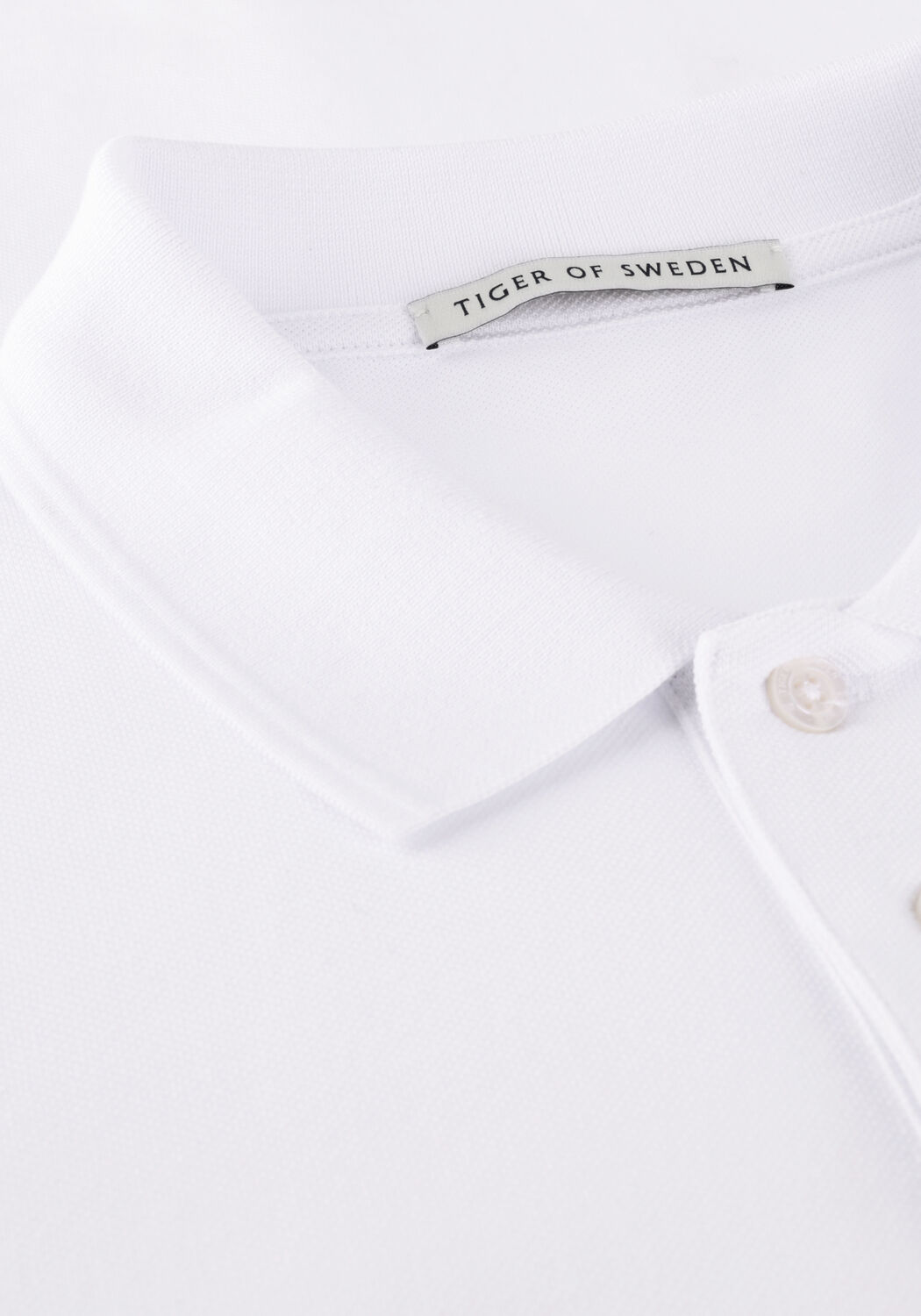 Witte TIGER OF SWEDEN Polo DARIOS - large