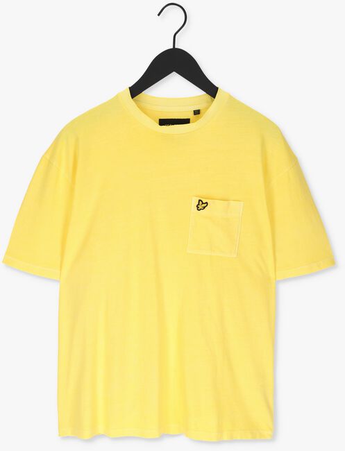 Gele LYLE & SCOTT T-shirt PIGMENT DYE T-SHIRT - large