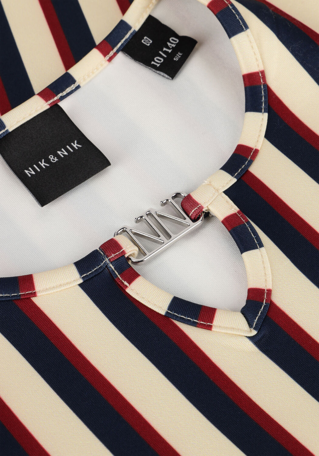 NIK & NIK Meisjes Tops & T-shirts Striped Ls Top Multi