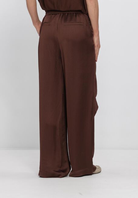 Bruine SUMMUM Broeken TROUSERS HEAVY SILKY - large