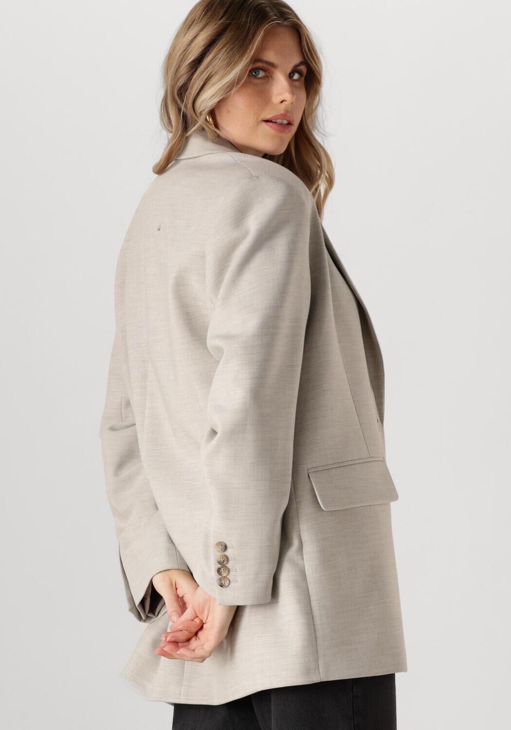 SELECTED FEMME Dames Blazers Slfrita-paxa Ls Oversized Blazer Beige