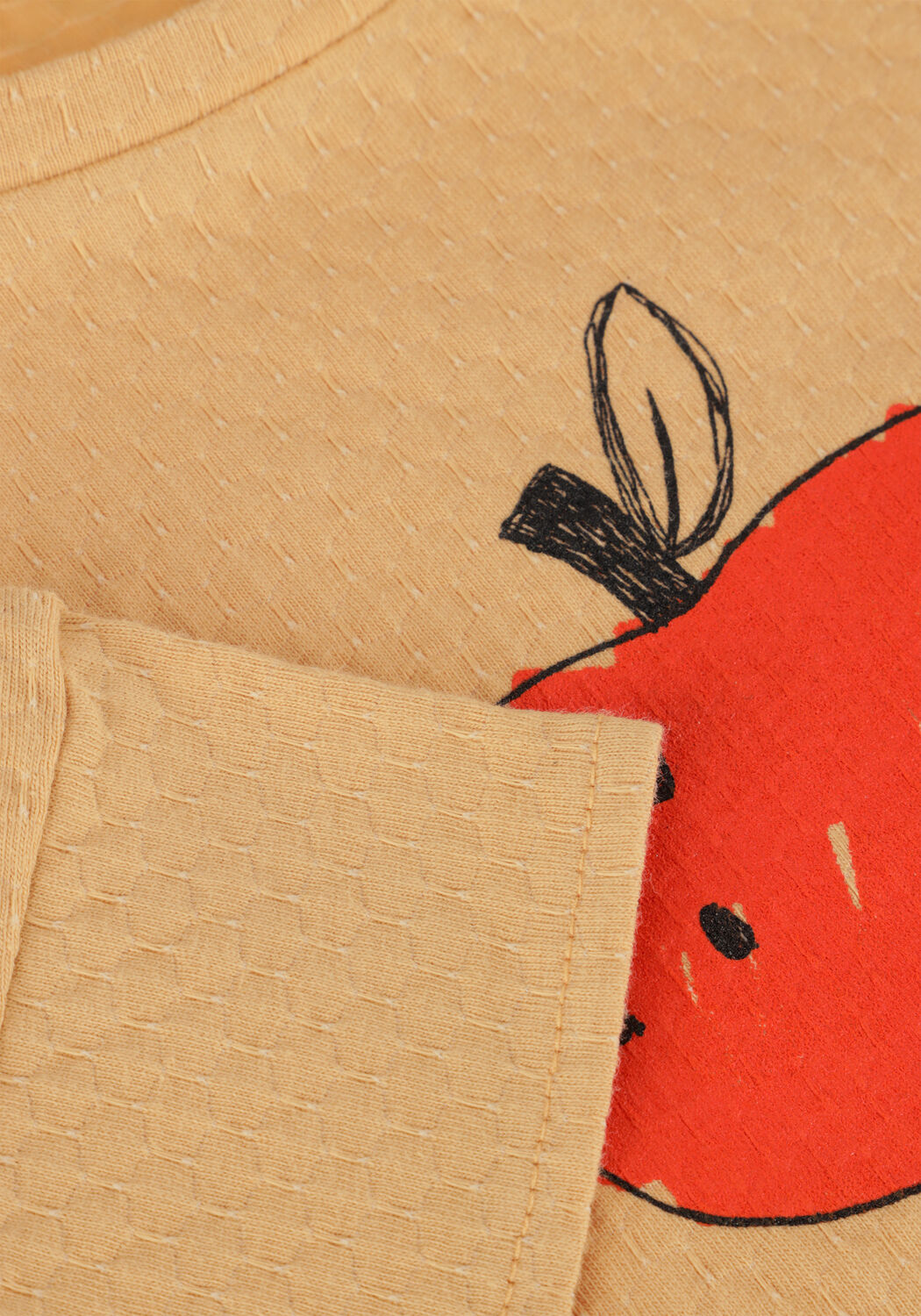 Cognac Sproet & Sprout T-shirt CROPPED T-SHIRT APPLE - large