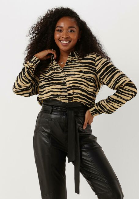 Beige MODSTRÖM Blouses BECKY PRINT SHIRT - large