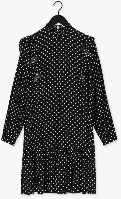 Zwarte Y.A.S. Midi jurk YASDUBLIN LS DRESS - large