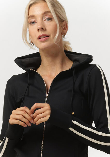 Zwarte DEBLON SPORTS Vest ZOE HOODED VEST - large
