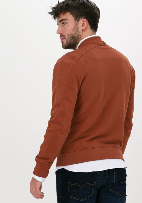 Oranje CAST IRON Sweater R-NECK RELAXED FIT ESSENTIAL S - large