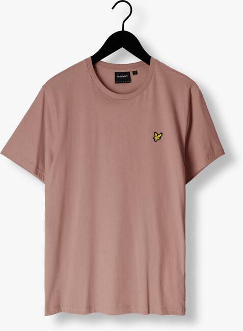 Roze LYLE & SCOTT T-shirt PLAIN T-SHIRT - large