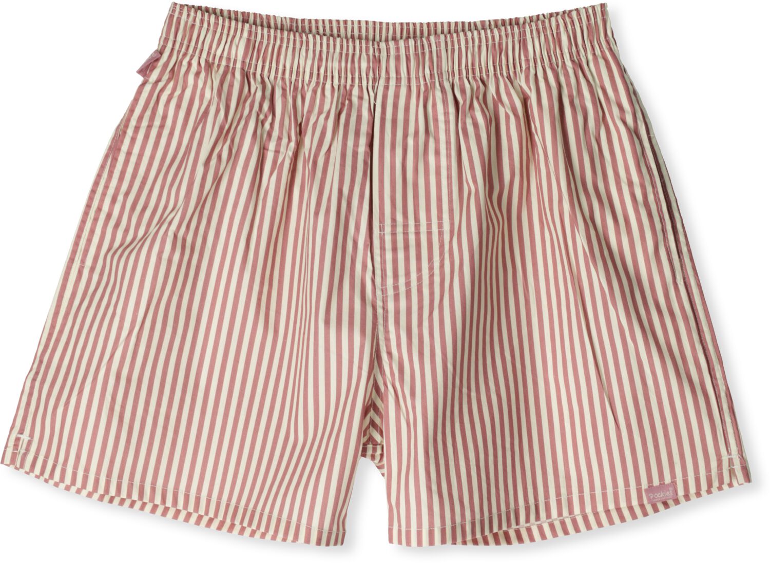 POCKIES Heren Boxershorts Striped Roze